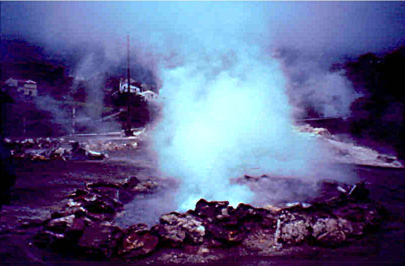 Warmwasserquellen Furnas