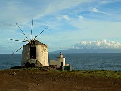 Windmühle auf den Azoren