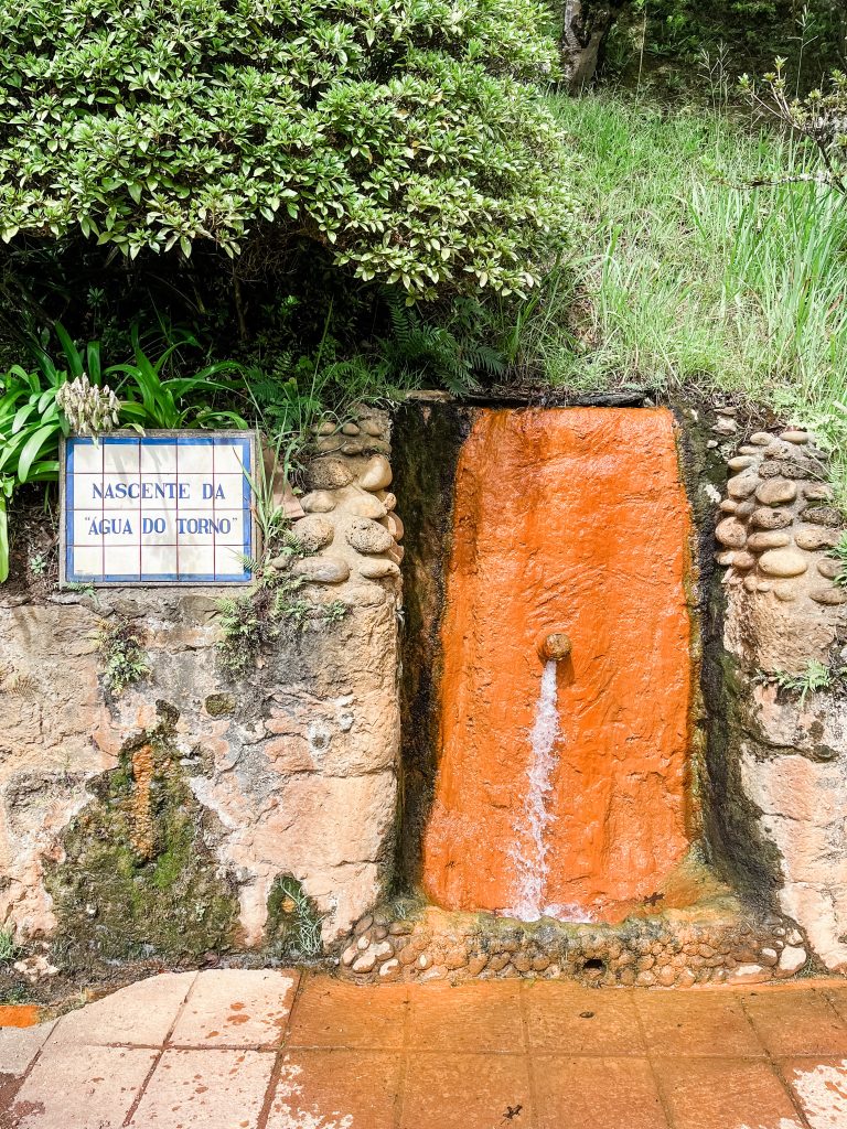 Warme Quelle am Hotel Furnas Octant Azoren